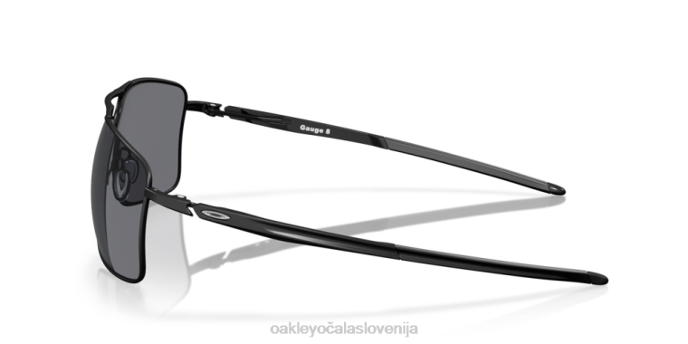 merilnik 8 Oakley siva stekla, mat črn okvir 4J2B511 očala