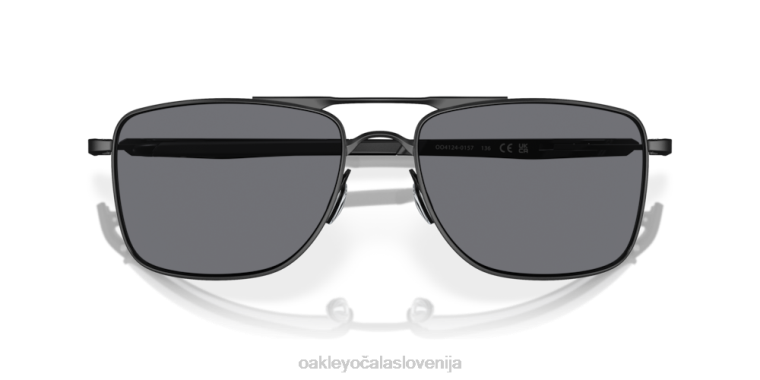 merilnik 8 Oakley siva stekla, mat črn okvir 4J2B511 očala