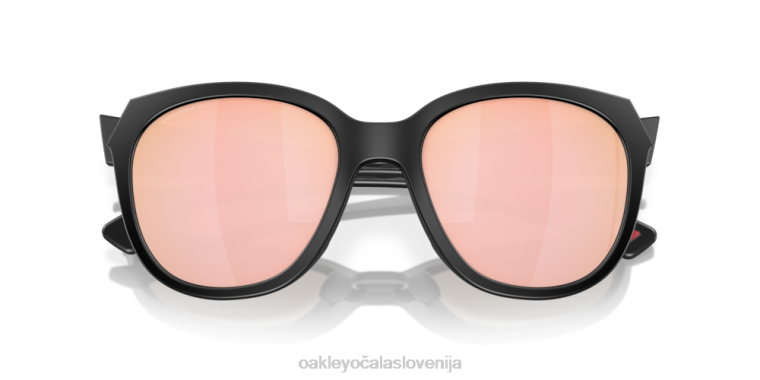 nizka tipka Oakley Prizm rose gold polarizirana stekla, mat črn okvir 4J2B941 očala