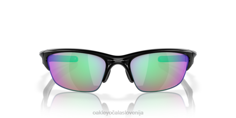 polovična jakna 2.0 (low bridge fit) Oakley leče prizm golf, poliran črn okvir 4J2B681 očala