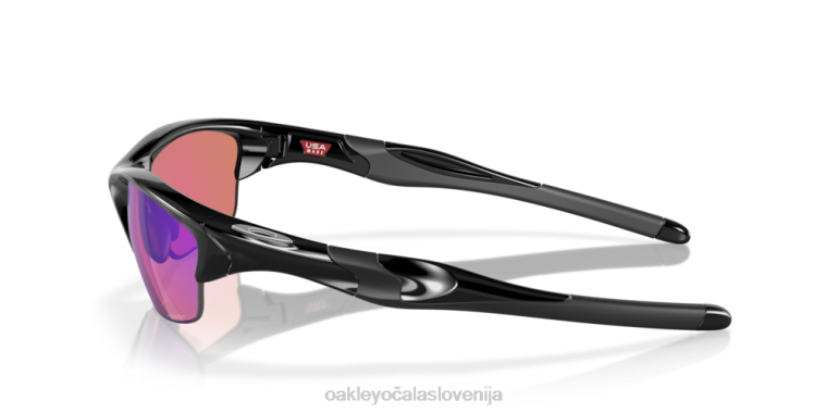 polovična jakna 2.0 (low bridge fit) Oakley leče prizm golf, poliran črn okvir 4J2B681 očala