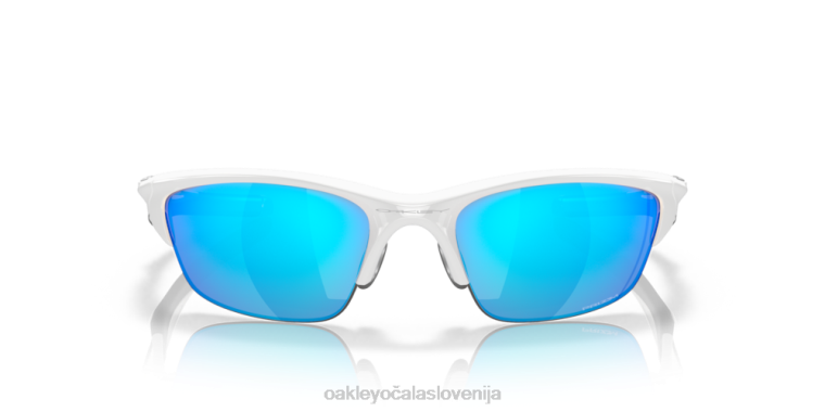 polovična jakna 2.0 (low bridge fit) Oakley prizm safirna stekla, bel okvir 4J2B684 očala