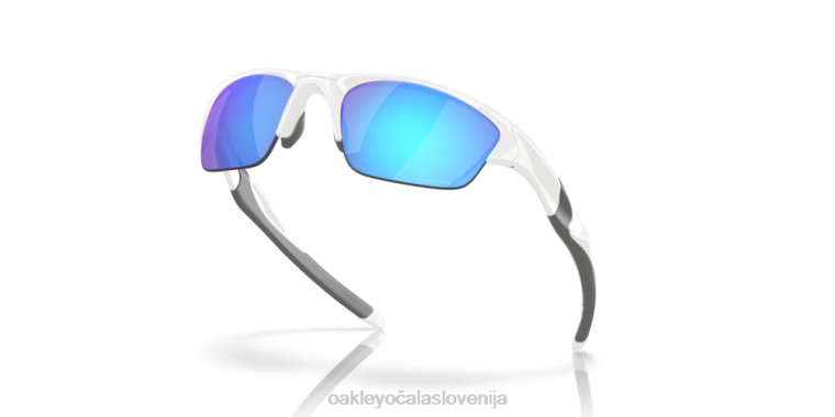 polovična jakna 2.0 (low bridge fit) Oakley prizm safirna stekla, bel okvir 4J2B684 očala
