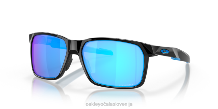 portal x Oakley prizm safirna stekla, poliran črn okvir 4J2B340 očala