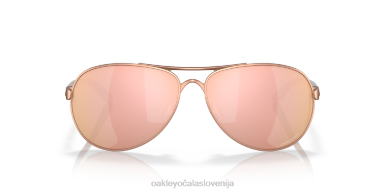 povratne informacije Oakley leče iz rožnatega zlata prizma, okvir iz rožnatega zlata iz satena 4J2B487 očala