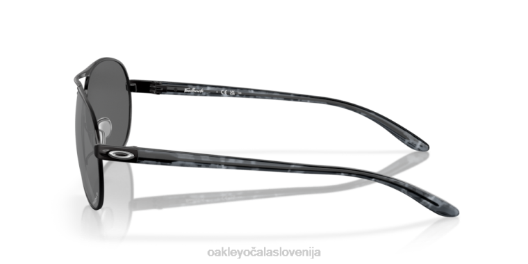 povratne informacije Oakley prizm črne polarizirane leče, polirani črni okvir 4J2B482 očala