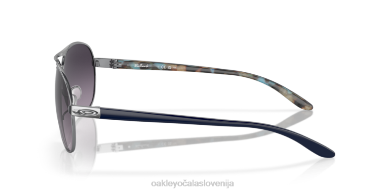 povratne informacije Oakley prizm siva gradientna stekla, okvir iz poliranega kroma 4J2B485 očala
