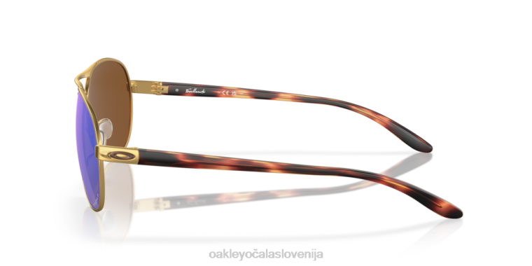 povratne informacije Oakley prizm vijolična polarizirana stekla, satenasto zlat okvir 4J2B484 očala