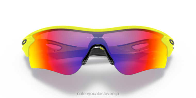 radarlock path (prileganje nizkemu mostu) kolekcija neon rumena Oakley prizm cestne leče, okvir teniške žogice rumen 4J2B724 očala