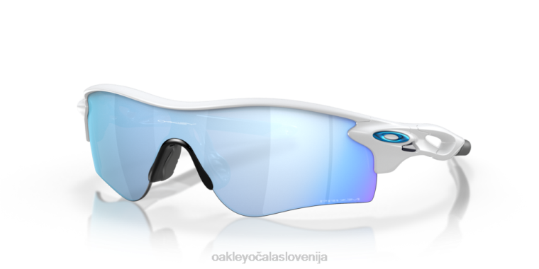 radarska zapora (prileganje nizkega mostu) Oakley Prizm deep water polarizirana stekla, mat bel okvir 4J2B719 očala