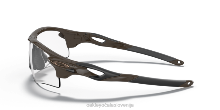 radarska zapora (prileganje nizkega mostu) Oakley fotokromatska stekla iz prozornega do črnega iridija, olivni okvir 4J2B711 očala