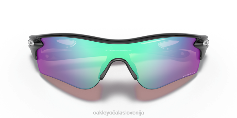radarska zapora (prileganje nizkega mostu) Oakley leče prizm golf, poliran črn okvir 4J2B700 očala