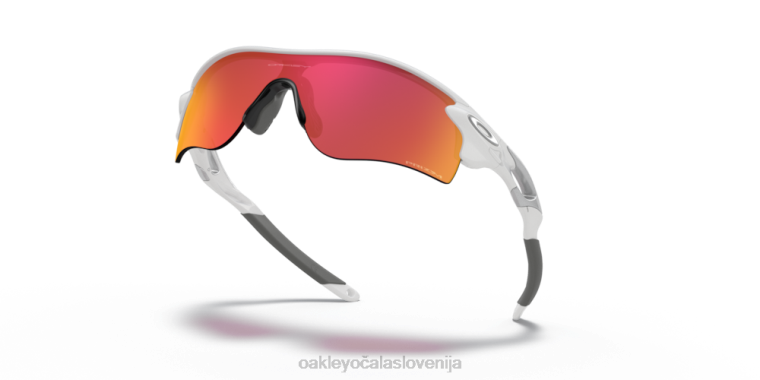 radarska zapora (prileganje nizkega mostu) Oakley poljske leče prizm, poliran bel okvir 4J2B701 očala