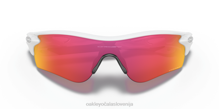 radarska zapora (prileganje nizkega mostu) Oakley poljske leče prizm, poliran bel okvir 4J2B701 očala