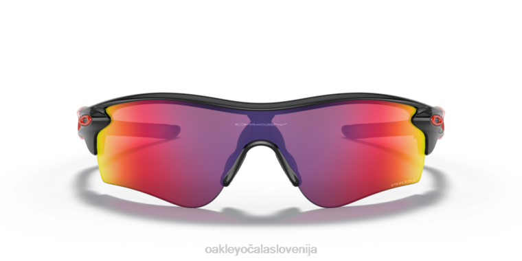 radarska zapora (prileganje nizkega mostu) Oakley prizm cestne leče, poliran črn okvir 4J2B704 očala