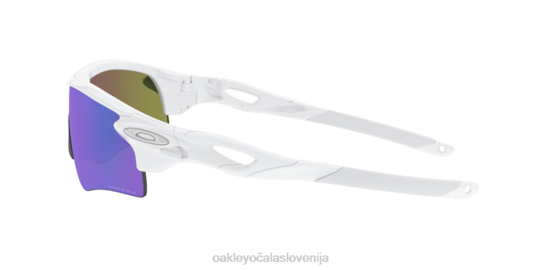 radarska zapora (prileganje nizkega mostu) Oakley prizm safirna stekla, bel okvir 4J2B716 očala