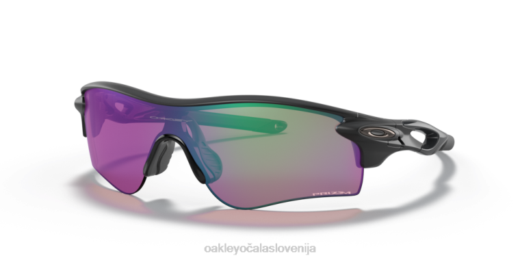 radarska zapora (prileganje nizkega mostu) Oakley stekla prizm road jade, mat črn okvir 4J2B714 očala