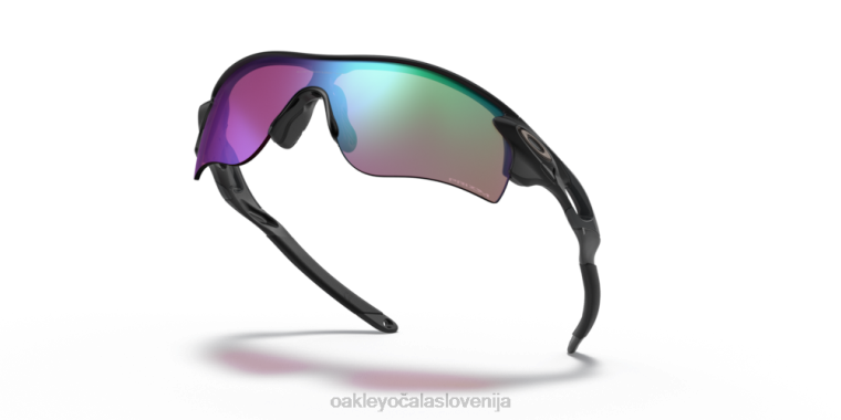 radarska zapora (prileganje nizkega mostu) Oakley stekla prizm road jade, mat črn okvir 4J2B714 očala