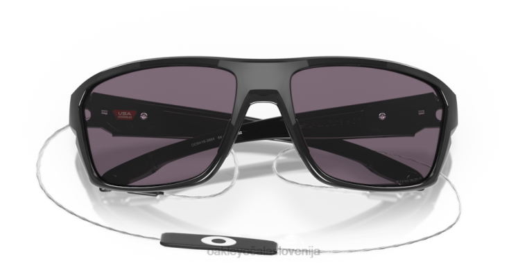 razdeljen strel Oakley prizm siva stekla, črn okvir 4J2B305 očala