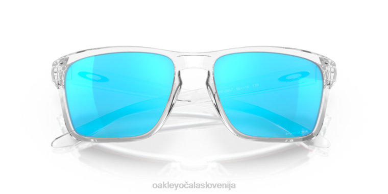 sylas (nizek most) Oakley Prizm safirna stekla, prozoren poliran okvir 4J2B962 očala