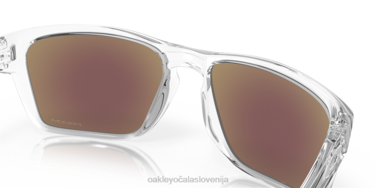 sylas (nizek most) Oakley Prizm safirna stekla, prozoren poliran okvir 4J2B962 očala