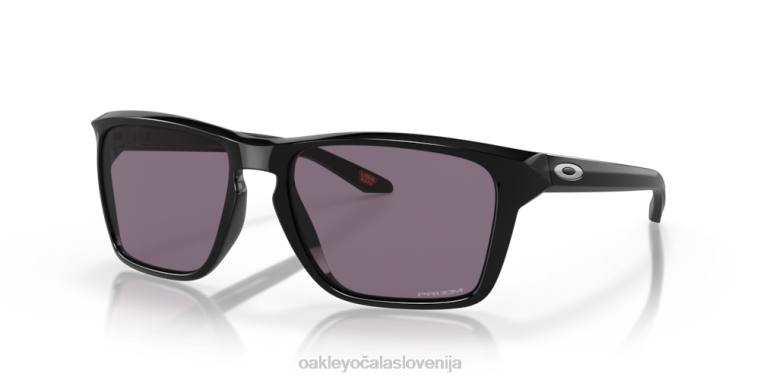 sylas (nizek most) Oakley prizm siva stekla, poliran črn okvir 4J2B958 očala