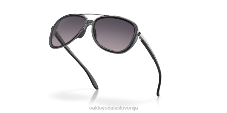 vmesni čas Oakley prizm siva gradientna stekla, žametno črn okvir 4J2B439 očala