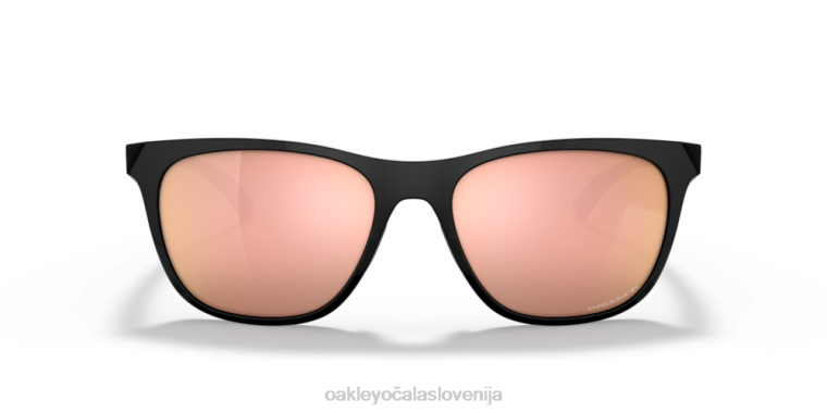 vodilna črta Oakley Prizm rose gold polarizirana stekla, poliran črn okvir 4J2B1072 očala