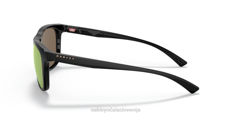 vodilna črta Oakley Prizm rose gold polarizirana stekla, poliran črn okvir 4J2B1072 očala