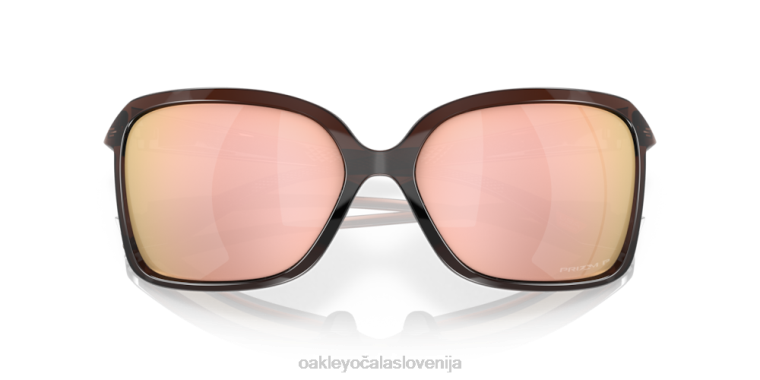 wildrye Oakley polarizirana stekla iz rožnatega zlata prizm, okvir iz poliranega ametista 4J2B289 očala