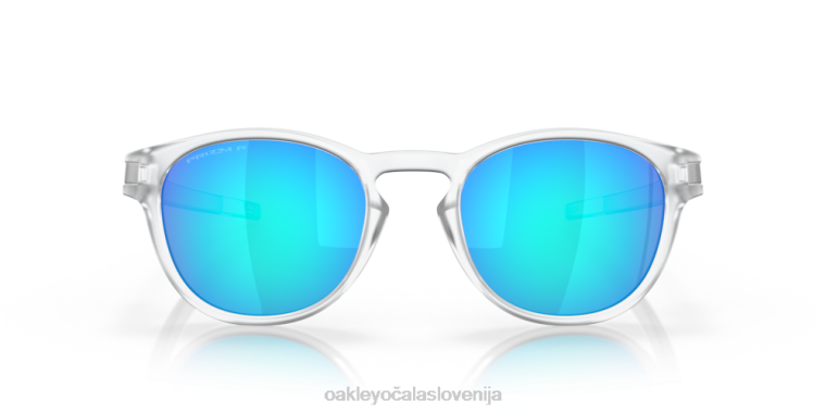 zapah Oakley Prizm safirna polarizirana stekla, mat prozoren okvir 4J2B859 očala