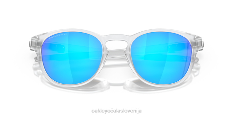 zapah Oakley Prizm safirna polarizirana stekla, mat prozoren okvir 4J2B859 očala