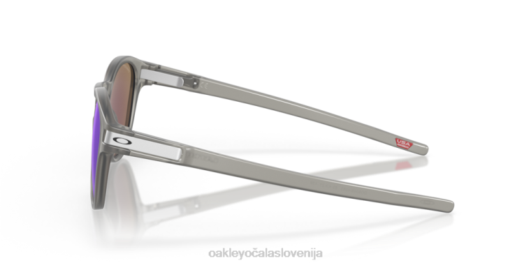 zapah (prileganje nizkega mostu) Oakley Prizm safirna polarizirana stekla, okvir iz mat sive barve 4J2B907 očala