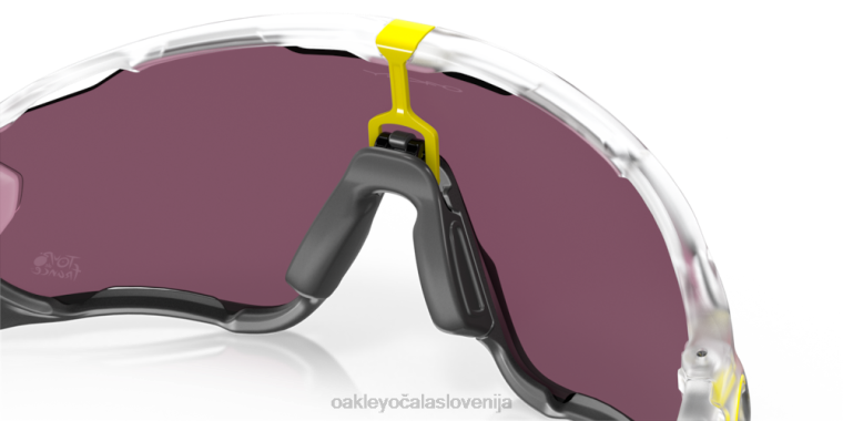 2022 tour de france jawbreaker Oakley prizm cestne črne leče, mat prozoren okvir 4J2B882 očala