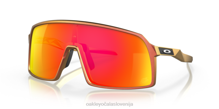 Sutro Troy Lee Designs Series Oakley prizm ruby ​​leče, troy lee designs okvir rdečega zlata 4J2B929 očala