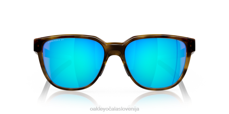 aktuator (prileganje nizkega mostu) Oakley Prizm safirna polarizirana stekla, rjav želvasti okvir 4J2B840 očala