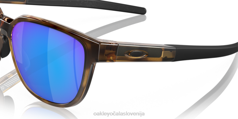 aktuator (prileganje nizkega mostu) Oakley Prizm safirna polarizirana stekla, rjav želvasti okvir 4J2B840 očala
