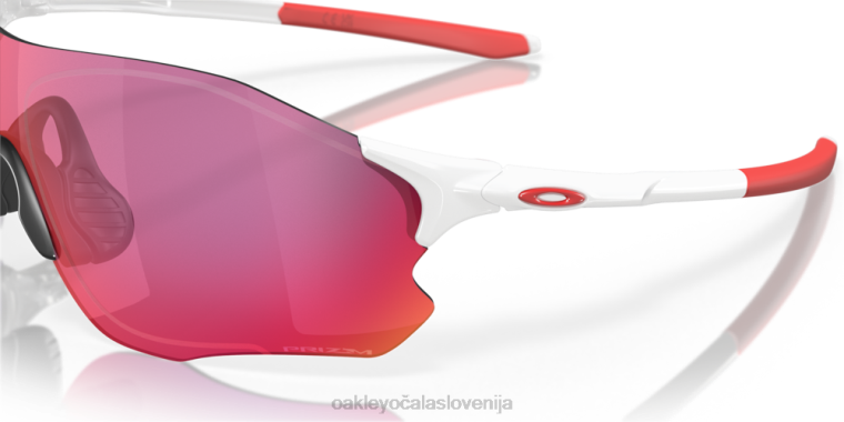 evzero pot (prileganje nizkega mostu) Oakley prizm cestne leče, poliran bel okvir 4J2B884 očala