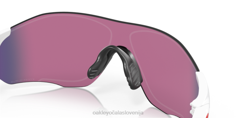 evzero pot (prileganje nizkega mostu) Oakley prizm cestne leče, poliran bel okvir 4J2B884 očala