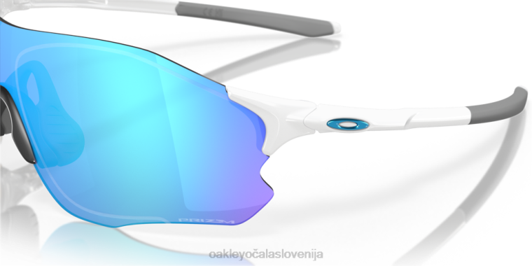 evzero pot (prileganje nizkega mostu) Oakley prizm safirna stekla, poliran bel okvir 4J2B888 očala