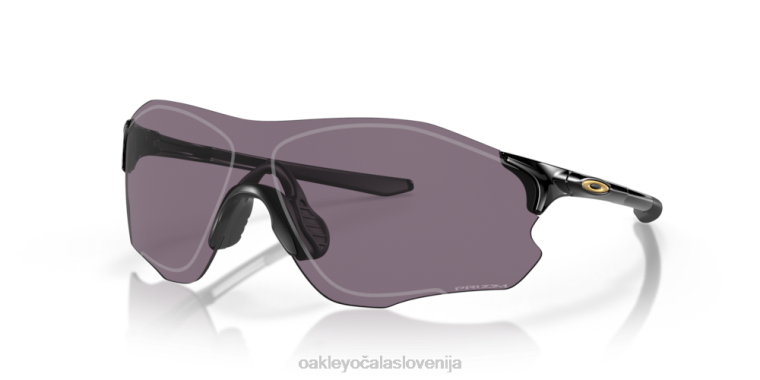 evzero pot (prileganje nizkega mostu) Oakley prizm siva stekla, poliran črn okvir 4J2B890 očala