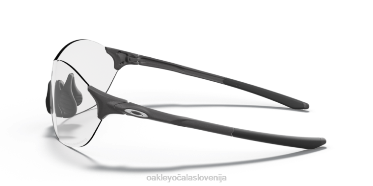 evzero swift (nizko prileganje mostu) Oakley fotokromatska stekla iz prozornega do črnega iridija, jeklen okvir 4J2B933 očala