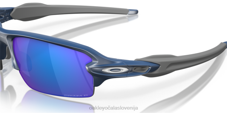 flak 2.0 (prileganje z nizkim mostom) Oakley Prizm safirna polarizirana stekla, mat poseidon okvir 4J2B875 očala