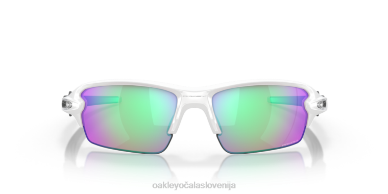 flak 2.0 (prileganje z nizkim mostom) Oakley leče prizm golf, poliran bel okvir 4J2B864 očala