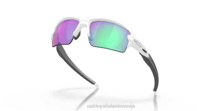 flak 2.0 (prileganje z nizkim mostom) Oakley leče prizm golf, poliran bel okvir 4J2B864 očala