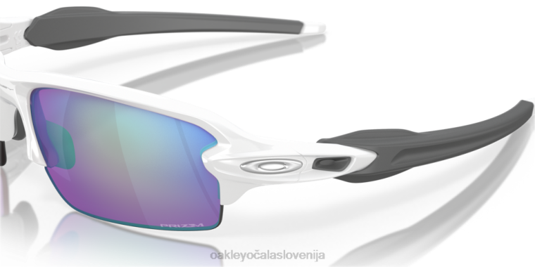 flak 2.0 (prileganje z nizkim mostom) Oakley leče prizm golf, poliran bel okvir 4J2B864 očala