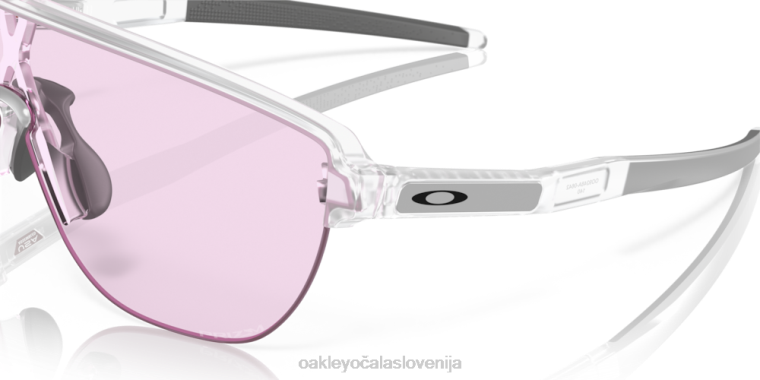 hodnik (nizek most) Oakley leče prizm low light, mat prozoren okvir 4J2B170 očala