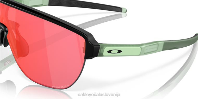 hodnik (nizek most) Oakley leče prizm trail torch, mat črn okvir 4J2B172 očala