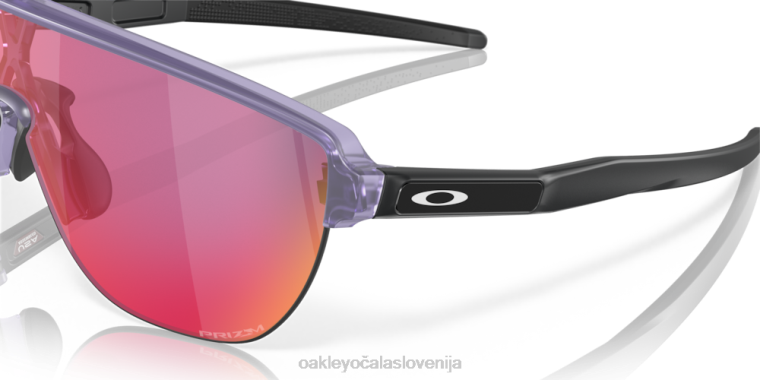 hodnik (nizek most) Oakley prizm cestne leče, mat prozoren lila okvir 4J2B171 očala