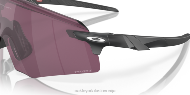 kodirnik (prileganje nizkega mostu) Oakley leče prizm road black, mat karbonski okvir 4J2B1064 očala